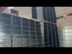 نوع پل گالوانیزه فولادی برای مدیریت کابل نقره ای متوسط