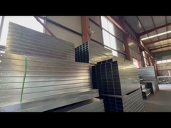 سقف فولاد سفارشی نوع کابل سینی ارتفاع تنظیم شده نقره پایان دیوار نصب شده