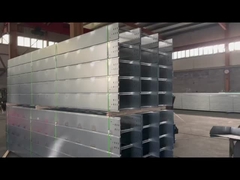 سلم نقره ای نوع کابل سینی خم می شود تیس صلیب برای مقاومت در برابر خوردگی و مقاومت در برابر آتش