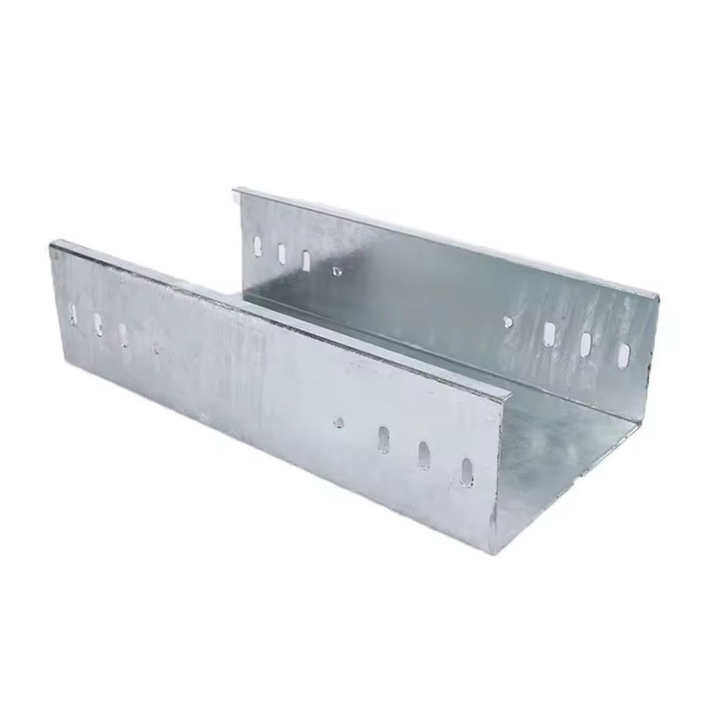سینی کابلی محکم / سوراخ شده نقره ای برای نصب سفارشی دیوار / کف