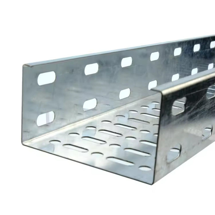 سینی کابلی محکم / سوراخ شده نقره ای برای نصب سفارشی دیوار / کف